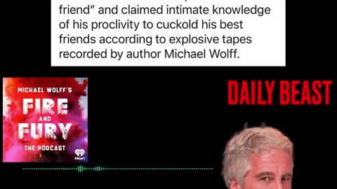 Jeffrey Epstein: "I was Donald Trump's closest friend for 10 years."