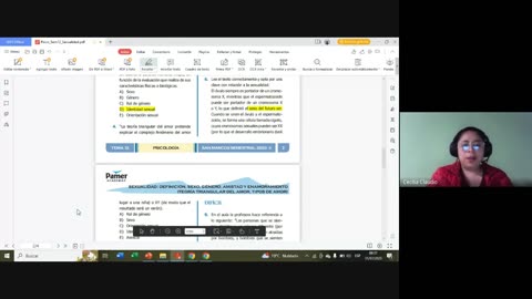 PAMER SEMESTRAL 2023 | Semana 12 | Psicología: Sexualidad