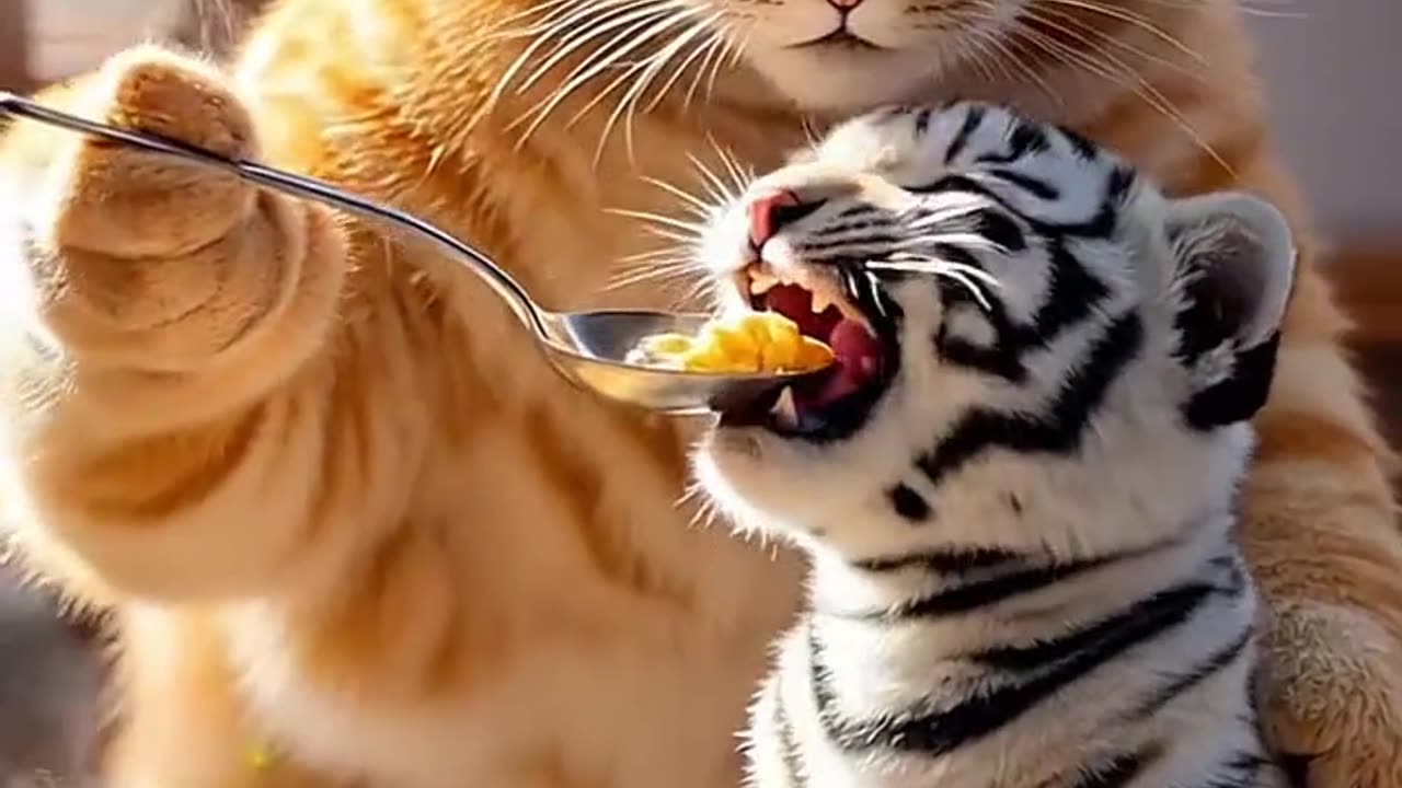 orange cat #кот #cat #catlover #ai #aivideo #aiart #aigenerated