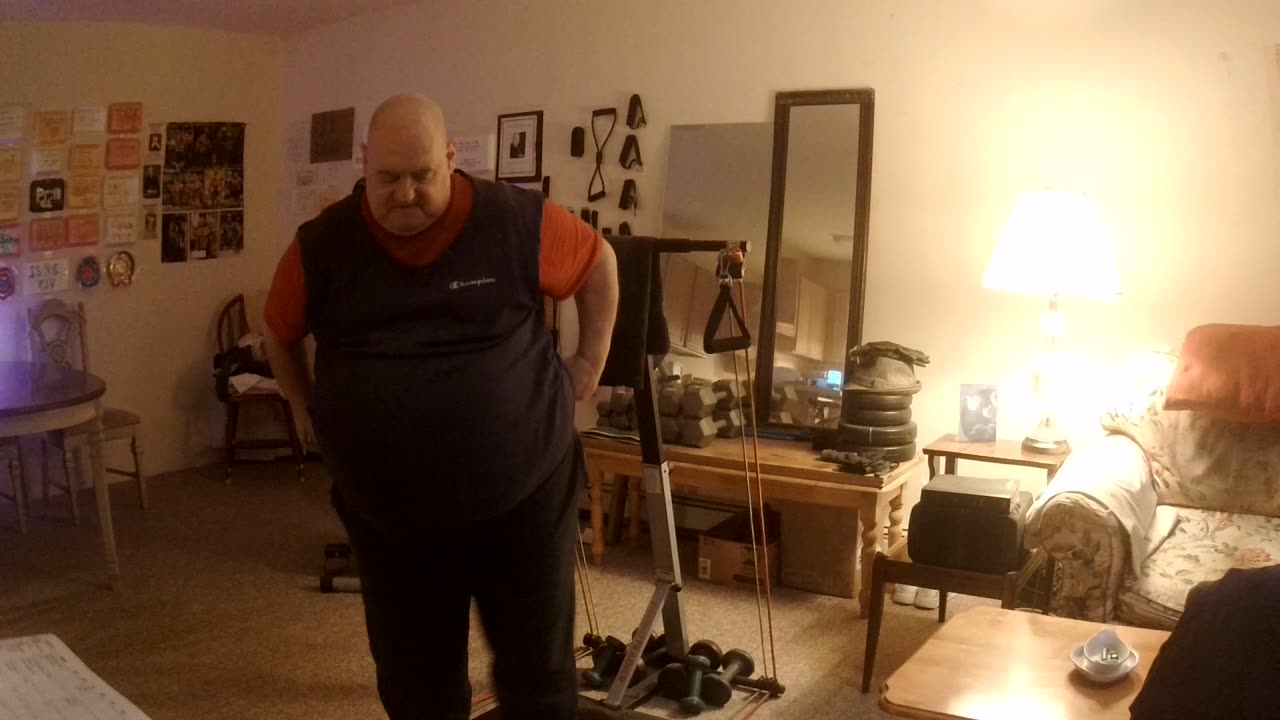 For ACCOUNTABILITY. Part of my Perfect Trainer workout.