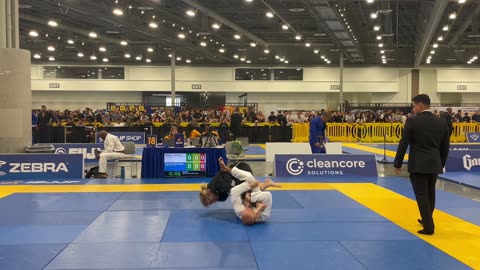 Patrick L. Ortman vs Geoffrey Keith Marshall 2025 World Master IBJJF Jiu-Jitsu Championship 8/28/25