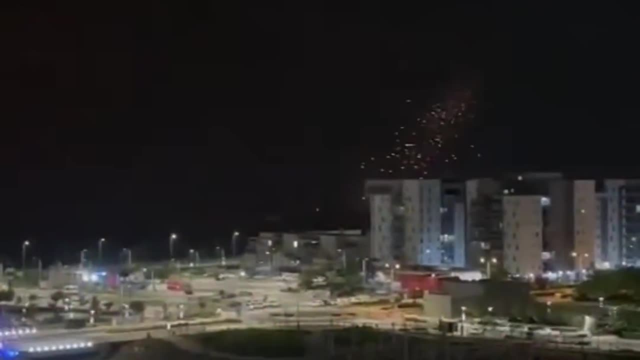 Iráni tűzijáték Izraelben