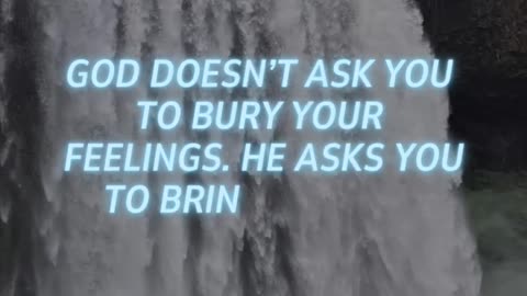 What if God never asked you to bury your feelings—just to bring them to Him?