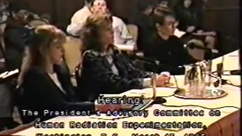 CIA [Nazi-style] MKULTRA Human Experiment Hearings Survivor Testimony 3 of 3