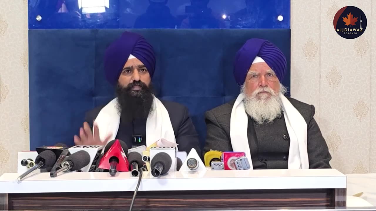 ਸਿੱਖ ਰਹਿਤ ਮਰਯਾਦਾ ਅਤੇ ਹੋਰ ਅਹਿਮ ਮਸਲਿਆਂ ਬਾਰੇ ਪ੍ਰੈੱਸ ਵਾਰਤਾ