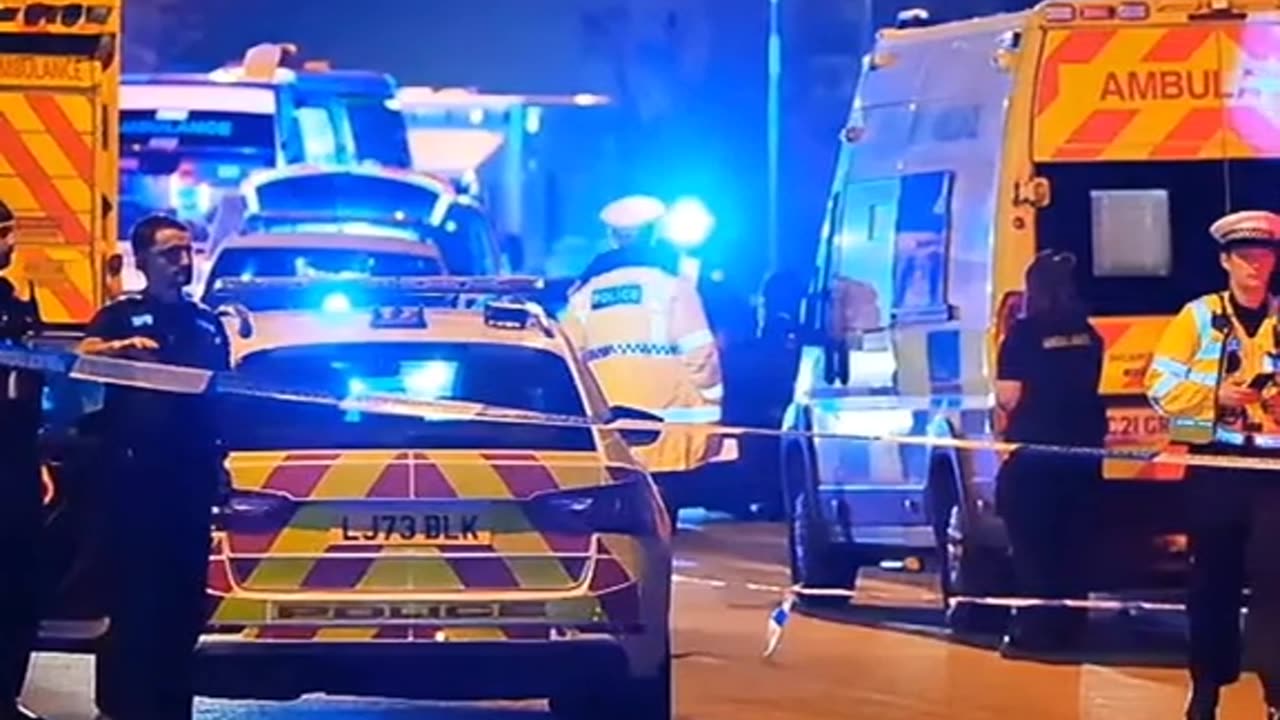 A 25-year-old woman has died after being hit by a car outside