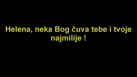 Posvećeno Heleni Granić, borcu protiv NWO i SNS sekte