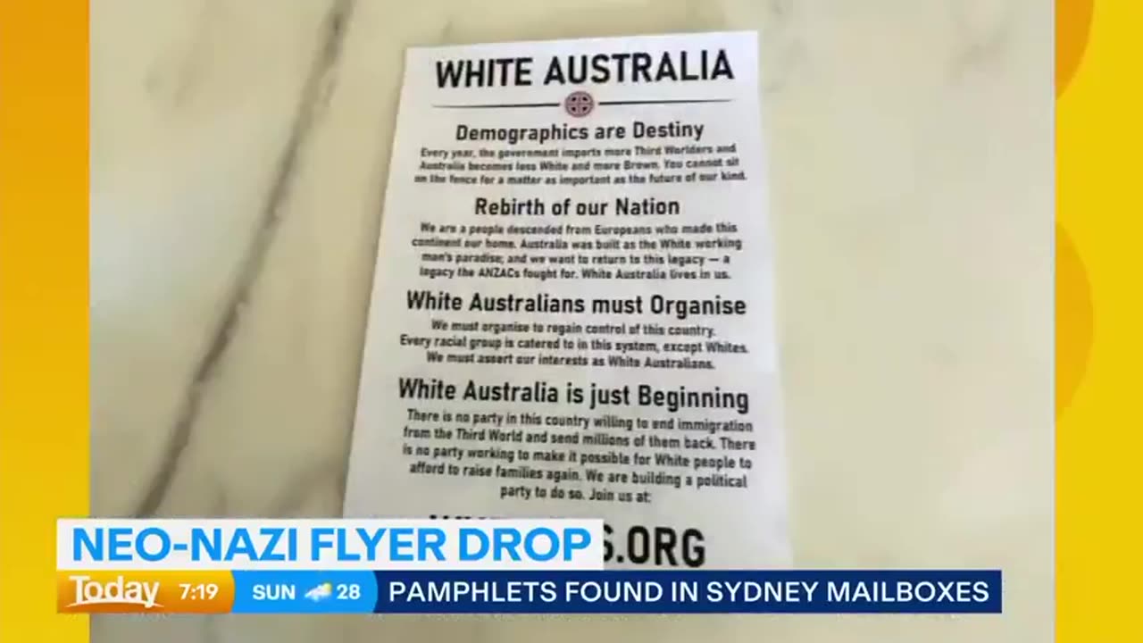 AUSTRALIA 4 THE WHITE MAN! THE REST MUST GO!