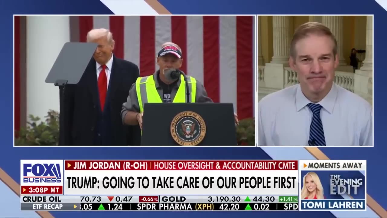 'STAND UP FOR AMERICA': Jim Jordan discusses Trump's new tariffs