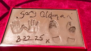 Gary Oldman honored with Hollywood hands and footprint ceremony