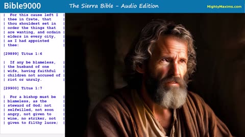 Book 56 - The Apostle Paul's letter to Titus