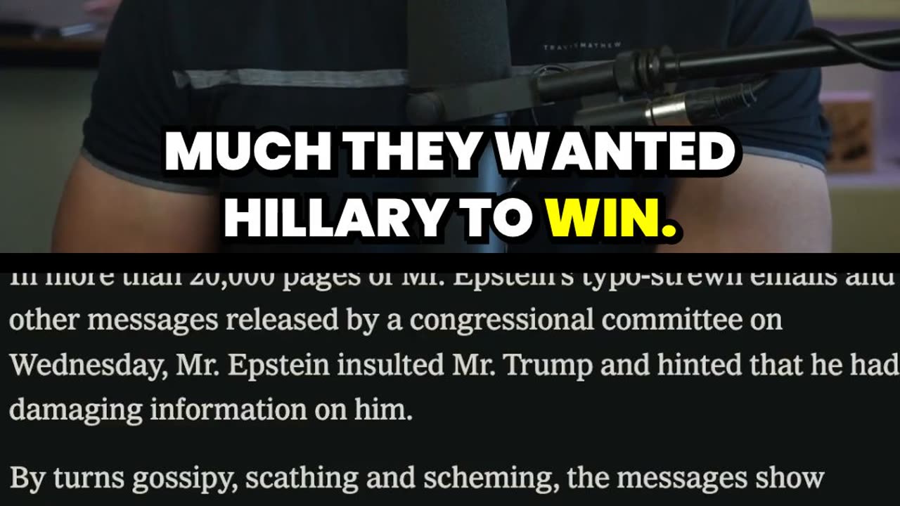 Epstein Claimed He Had DIRT on Trump and the Emails Are Explosive