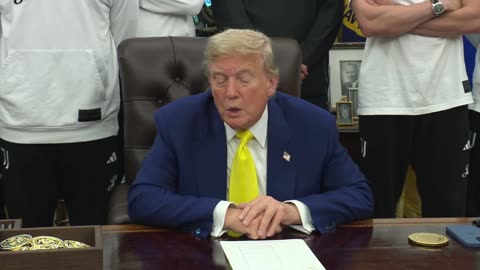 President Trump Meets with the Juventus Football Club
