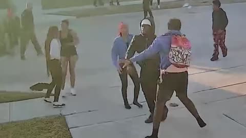 massive teen brawl in North Texas, deputy and four others injured