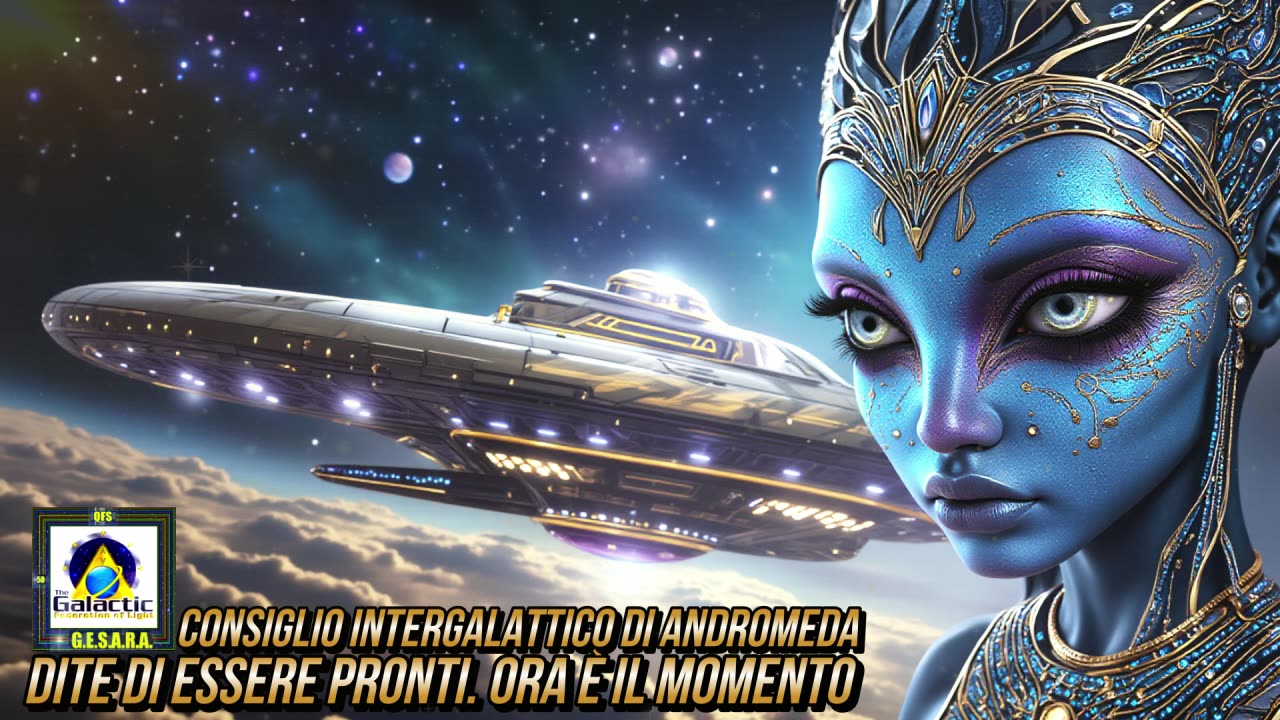🌈✨🛸🛸Consiglio Intergalattico di Andromeda: Dite di essere pronti... Ora è il momento