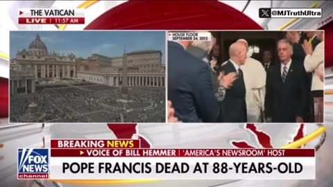 Fox News brought up the Popes RED SHOES and it’s Symbolism 👀
