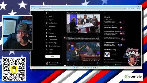 Kamala Harris On Steven Colbert
