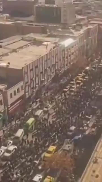 The people of Iran are protesting in the streets, demanding to end the Islamic regime.