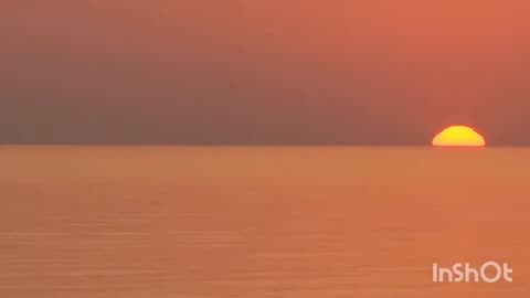 Sun Rise with sea view time lapse 🌞 ☀️ 🌅