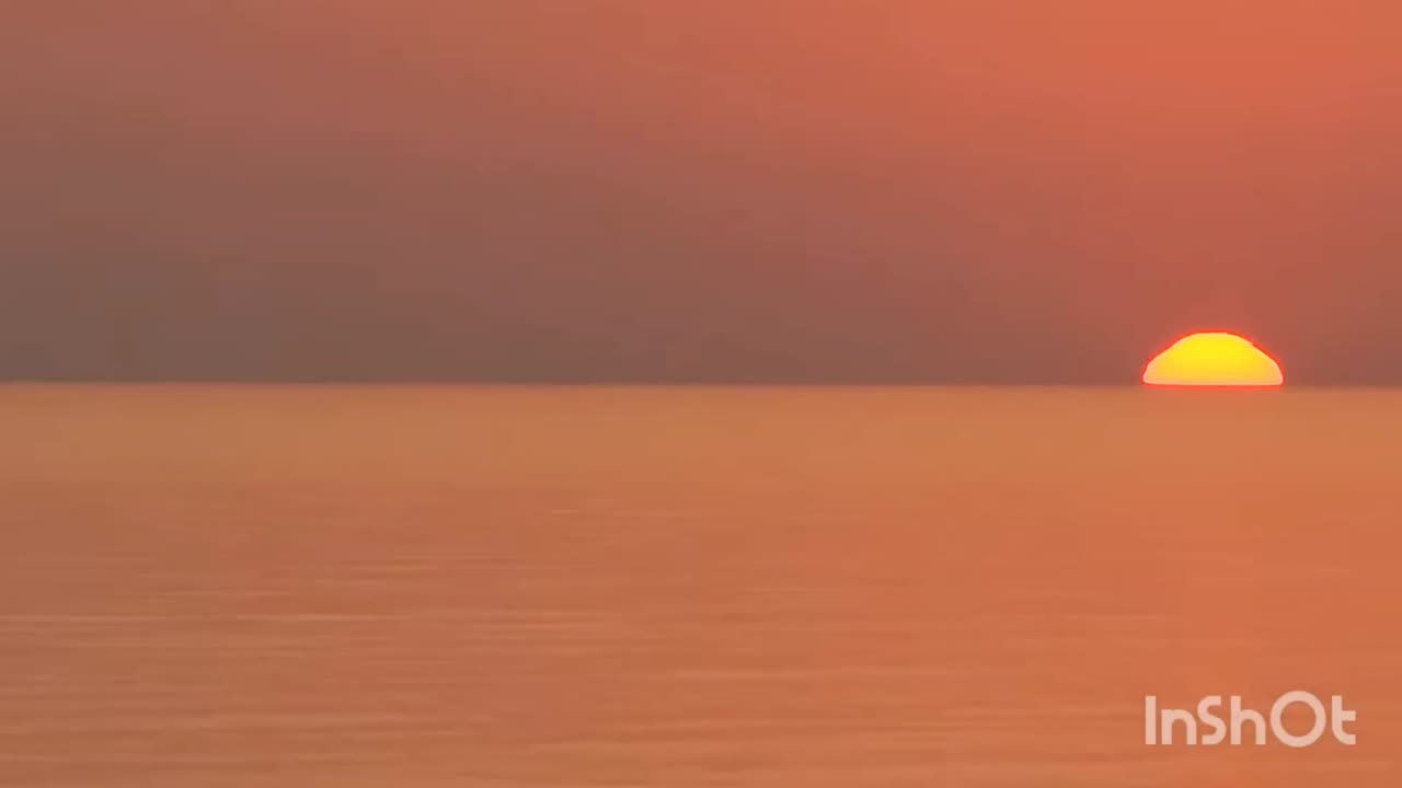 Sun Rise with sea view time lapse 🌞 ☀️ 🌅