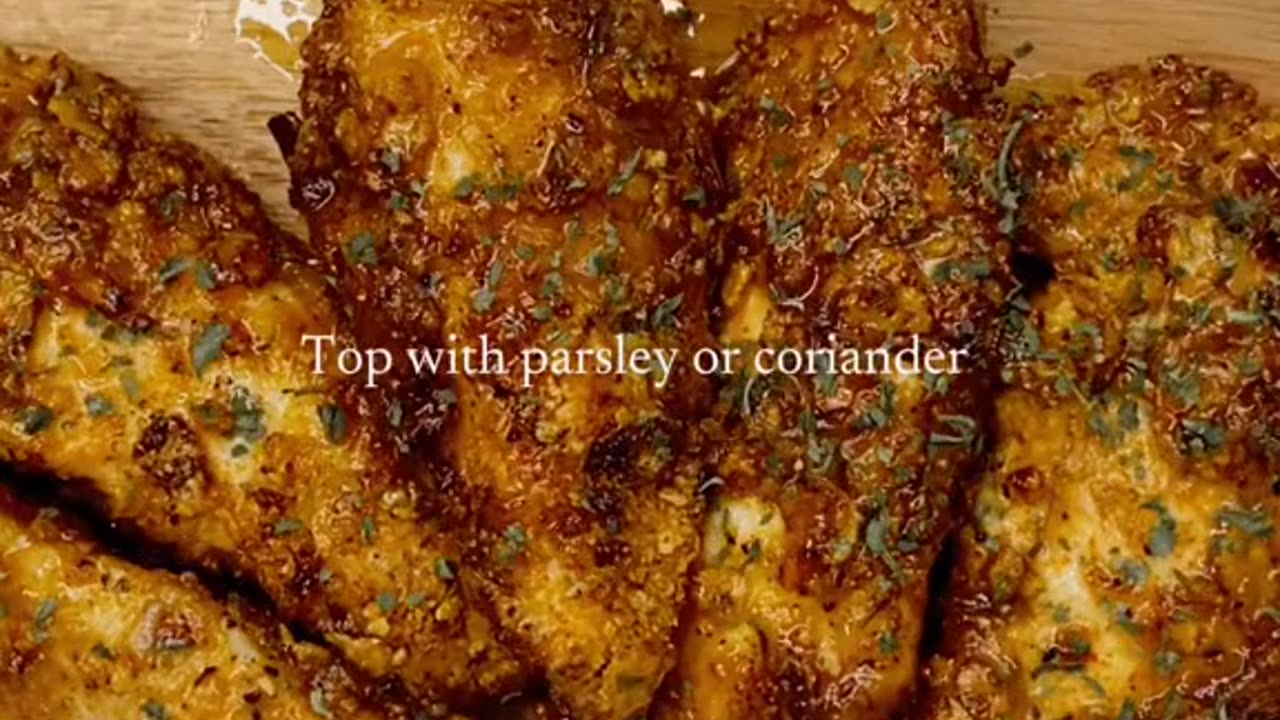 🍯🍗 Crispy Airfryer Honey Garlic Chicken Delight! 🍯🍗