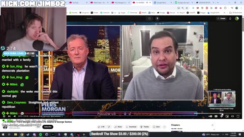 JimboZoomer reacts to George Santos appearing on Piers Morgan