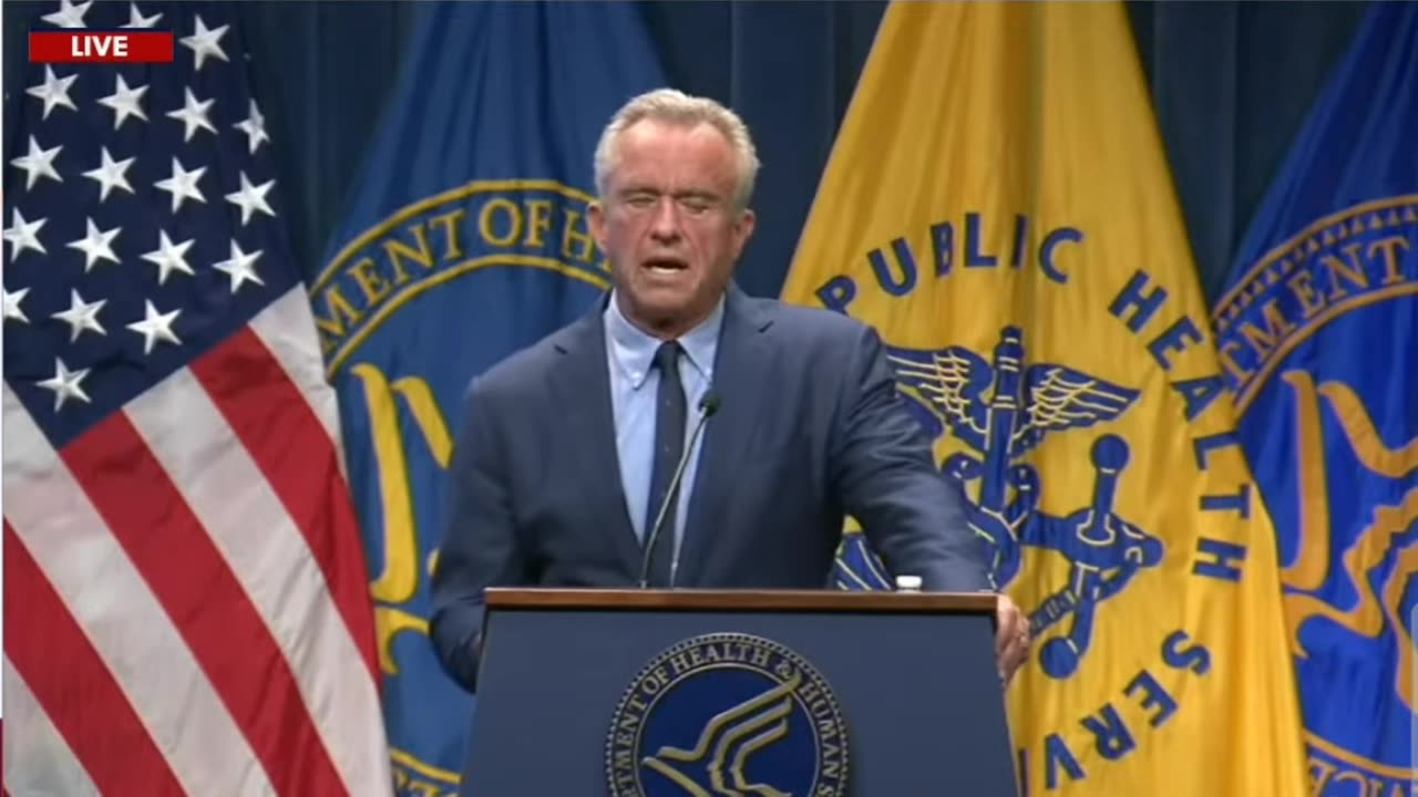 RFK JR. DISCUSSES FINDINGS OF CDC AUTISM SURVEY