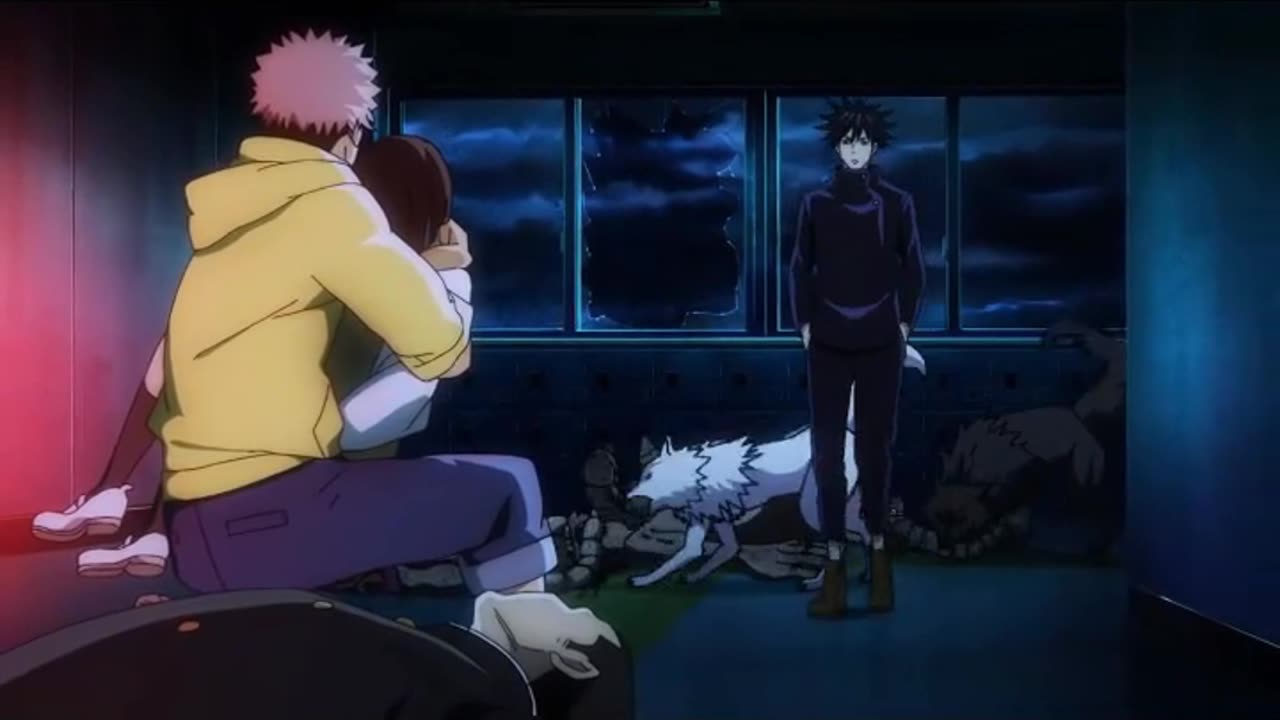 Fushiguro's Reluctant Praise - "But Good Job" | JJK S1E1 Clip