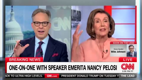 🔥 Nancy Pelosi MELTS DOWN on CNN After Jake Tapper Reads Trump’s Insider Trading Accusation 🔥