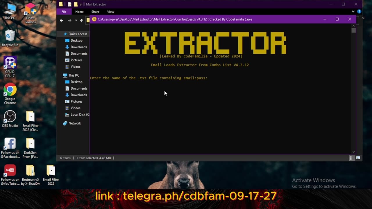 Mail Extractor