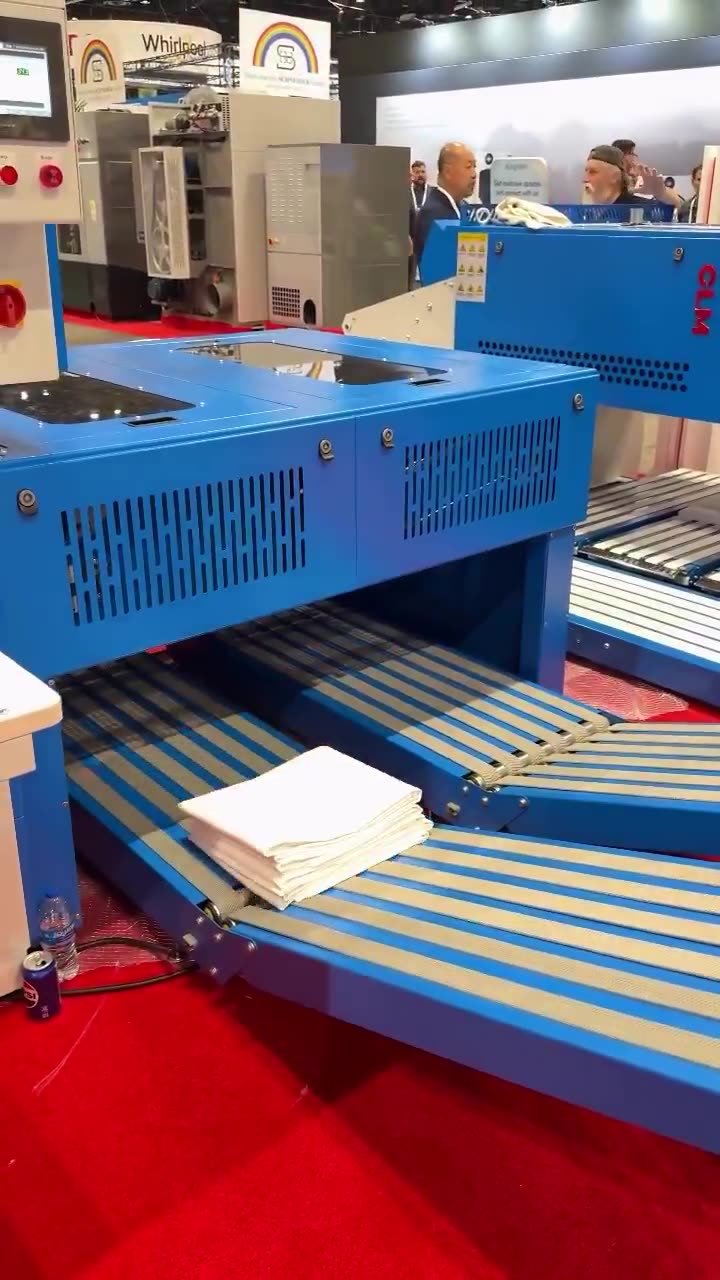 Automated industrial laundry system