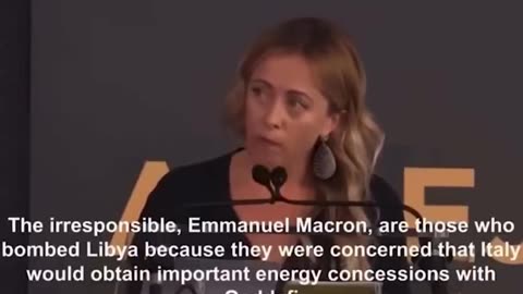 Italys Prime Minister exposed Macron for supporting the invasion in Europe by illegal Aliens