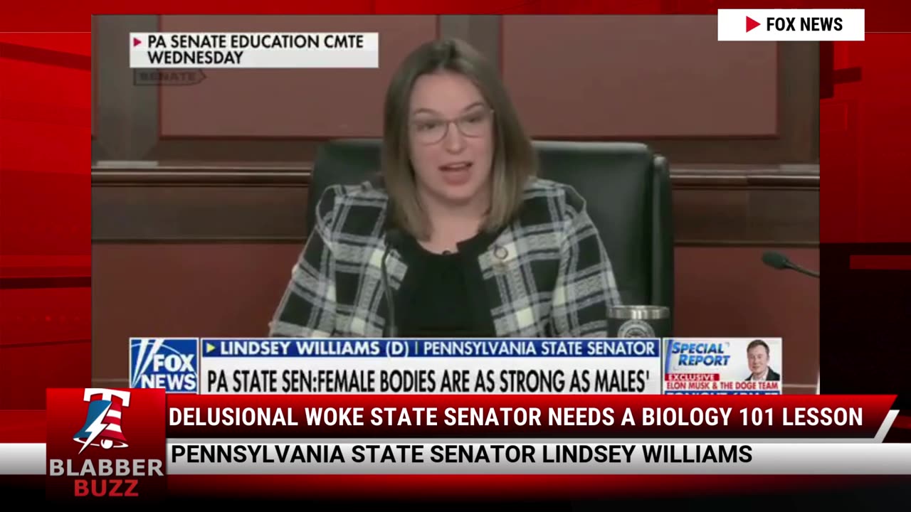 Delusional Woke State Senator Needs A Biology 101 Lesson