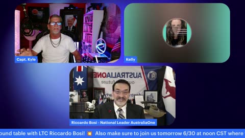 LTC Riccardo Bosi join Capt Kyle & Kelly for our biweekly update