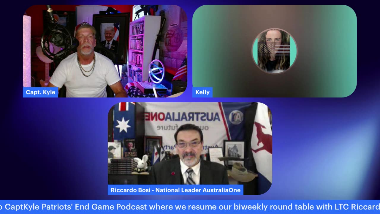 LTC Riccardo Bosi join Capt Kyle & Kelly for our biweekly update