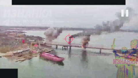 🇷🇺 🇺🇦 🏹 Drone Attacks on the Bridge across the Zatoka in the Odessa Region 💥🪖