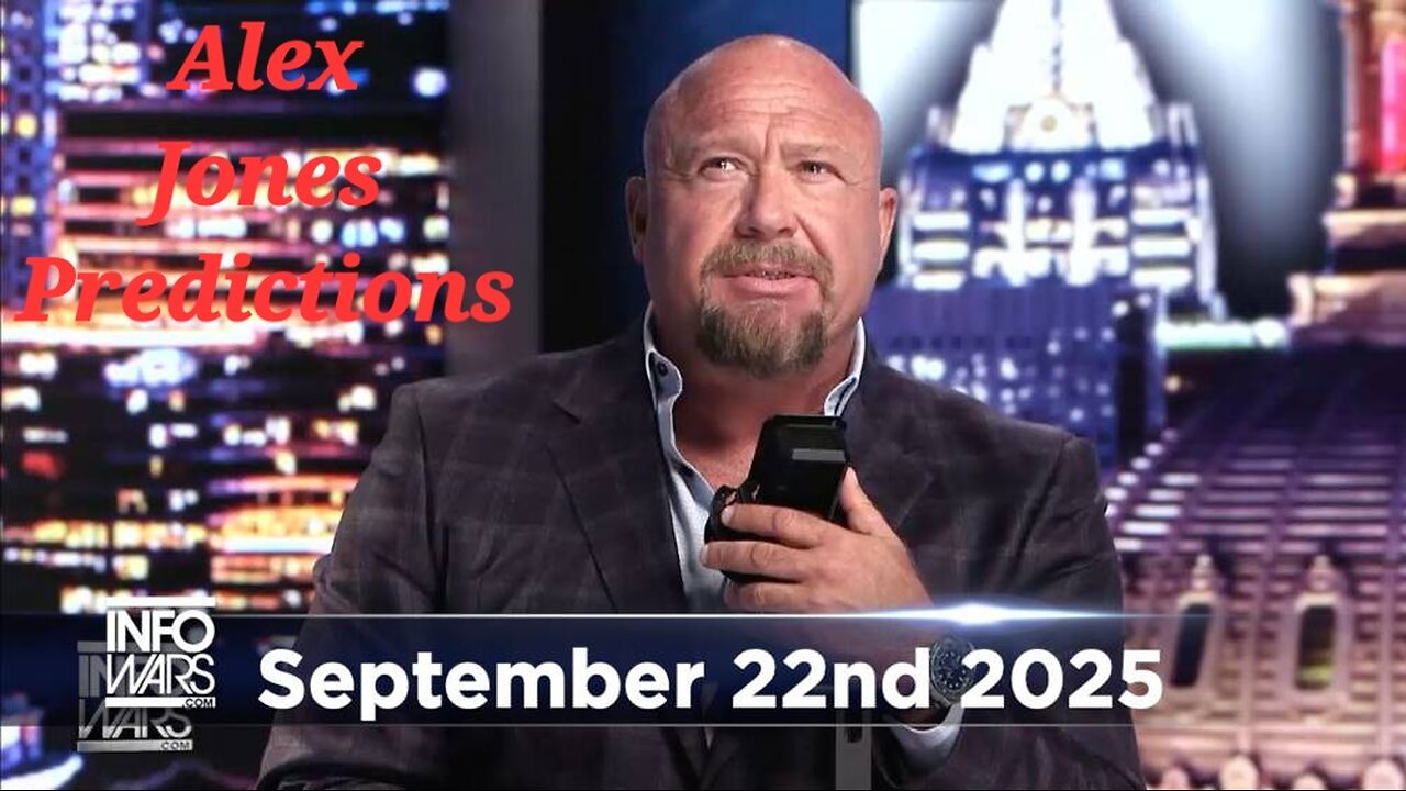 Alex Jones Told You In September That The FBI & DOJ Are Going With Lone Charlie Kirk Sniper Theory