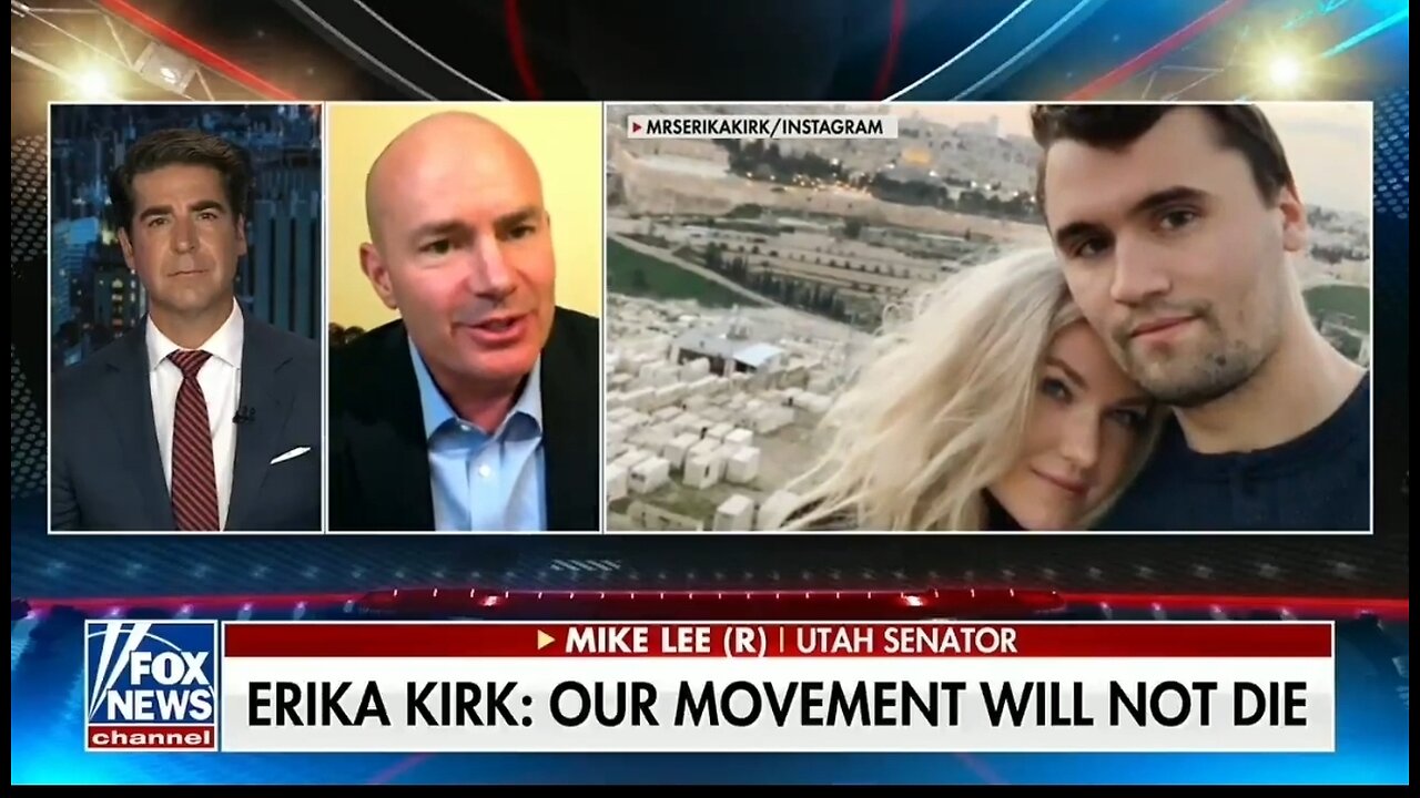 Sen Mike Lee: Erika Kirk Will Step In And Fill Charlie's Shoes