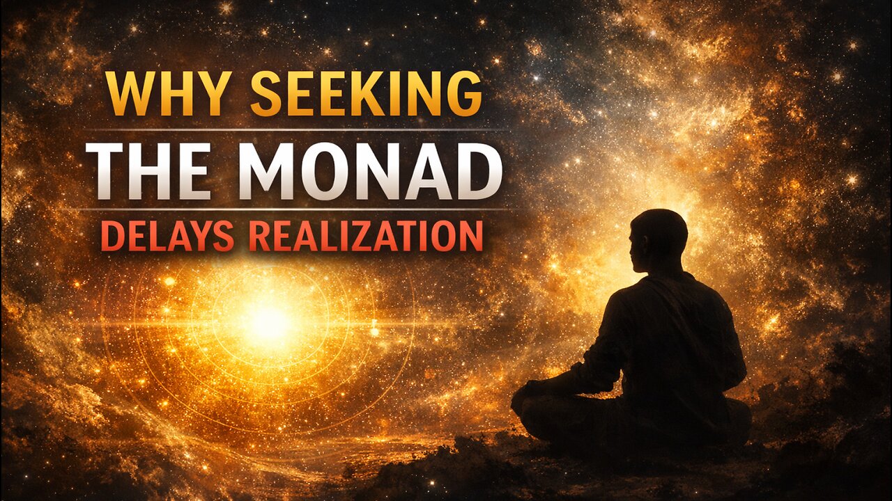 Why Seeking the Monad Delays Realization