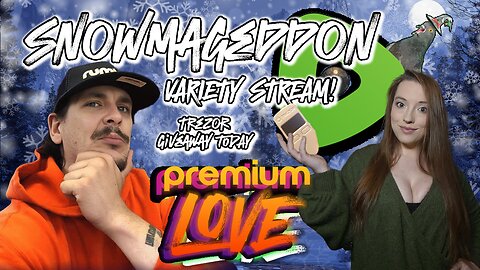 Snowmegeddon Starts! | Midnights Variety Stream | News - Games - IRL In The Blizzard!