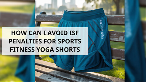 How Can I Avoid ISF Penalties For Sports Fitness Yoga Shorts
