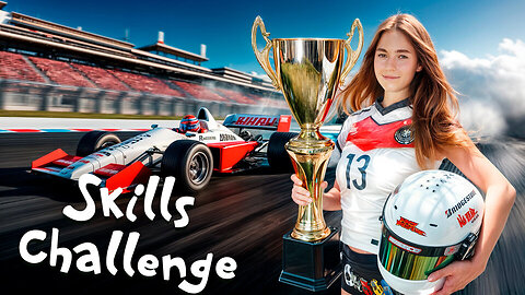 "Can She Handle F1 Speed? 🏎️ Rookie Takes On Pro Racing Challenges!"