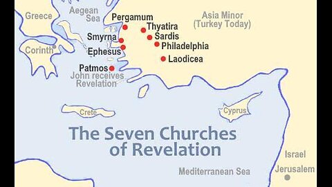 JESUS WROTE 7 LETTERS: 7 LETTERS BY JESUS TO 7 CHURCHES IN REVELATION