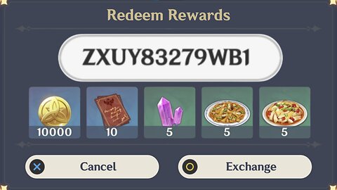 May 8, 2025 ITEM Code (Genshin Impact)