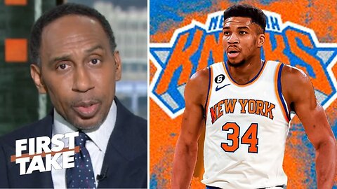 FIRST TAKE | Stephen A. breaks down BLOCKBUSTER Trade: Knicks land Giannis, Bucks rebuild around KAT