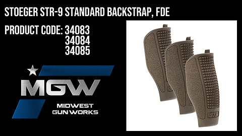Stoeger STR-9 Standard Backstrap, FDE