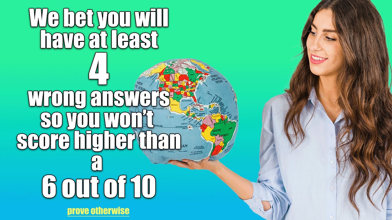 HARD Challenging Geography Quiz
