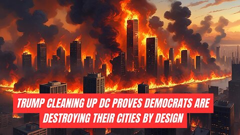 Trump Cleaning Up DC In One Week Proves Democrats Are Destroying Their Cities By Design