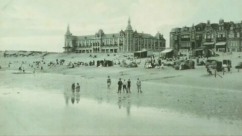 A Day at the Beach in the Old World. Holland