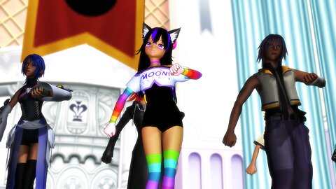 MMD Dreamin ChuChu! [OC Moon and Kingdom Hearts!]
